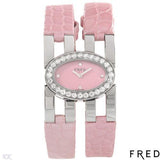 FRED! Made in Switzerland Brand New Watch With 1.01ctw Genuine Super Clean VVS Diamonds - Certificate Available.